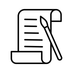 Calligraphy Icon Design