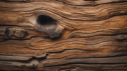 Naklejka premium Natural wood texture showcasing rich, intricate grain patterns and organic details ideal for backgrounds or design elements.