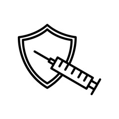 Vaccination Icon Design