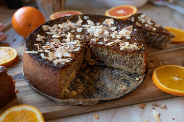 Gluten free almond orange cake
