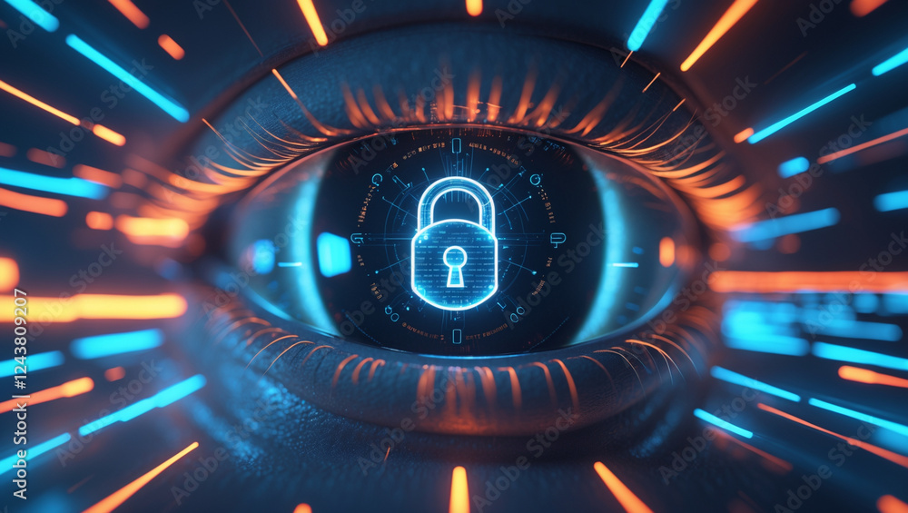 Poster digital security eye: protecting information and ensuring data privacy