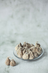 dried fig fruit on the table