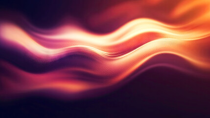 Obraz premium Abstract background with glowing flowing waves