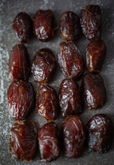 dried dates on the table