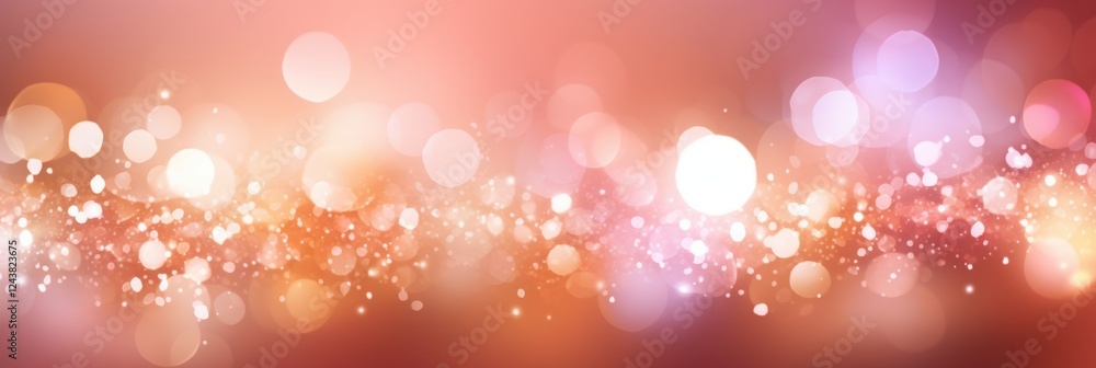 Poster abstract bokeh background with soft colors creating a dreamy atmosphere, suitable for use in banners