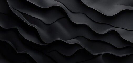 Obraz premium Subtle abstract textures on a dark black backdrop, featuring uneven surfaces and gradients for a contemporary, sophisticated look