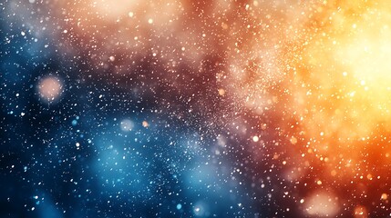 Fototapeta premium Abstract cosmic light flares. Background image use