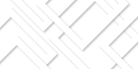 Abstract background with lines White background with diamond and triangle shapes layered in modern abstract pattern design Space design concept Suit for business, corporate, institution presentation.	