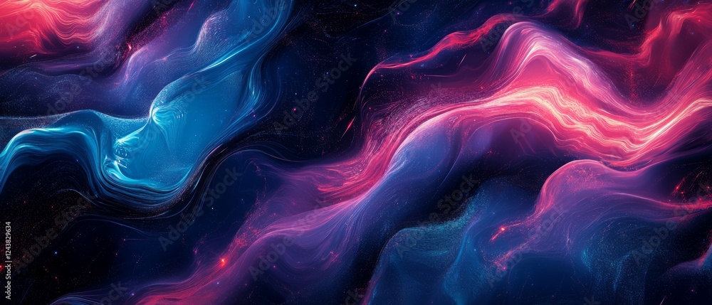 Poster this visually engaging digital background is ideal for illustrating advanced tech processes like neu