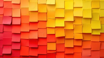 Fototapeta premium Abstract Warm Color Palette: A Vibrant Tapestry of Hues