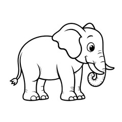 Elephant Clipart | Elephant Outline | Elephant Icon