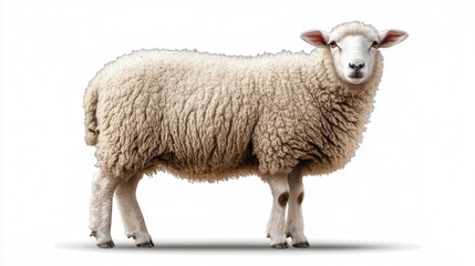 Obraz premium sheep isolated on transparent background