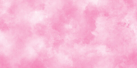Soft Pink grunge watercolor texture with brush painted watercolor stains, Pink backgrounds watercolor vintage grunge texture, stained Light soft watercolor pink sky background, Pink rose tone texture.