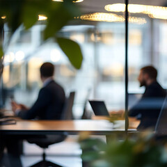 Office background with space for ad text