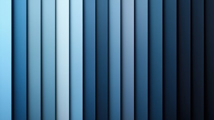 Obraz premium Abstract Blue Gradient Vertical Stripes Background