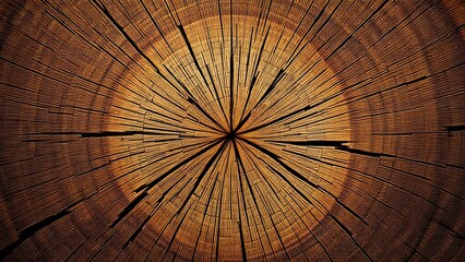 Close up asbtract texture tree growth rings revealing natures timeline age growth and natural ecological history