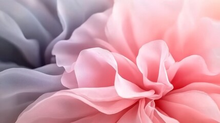 Fototapeta premium Vibrant pink and blue tissue paper pom poms, a festive decoration for celebrations