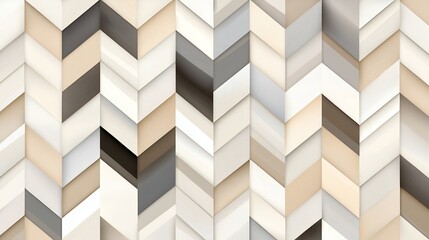 Abstract Beige Brown Grey and White Chevron Wood Pattern Texture Background