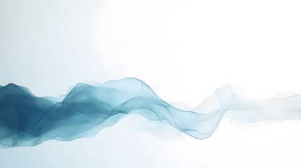 A high-resolution watercolor gradient transitioning from a deep, tranquil blue to a subtle white. The natural brushwork and fluid blending create a soothing and artistic atmosphere. The background is