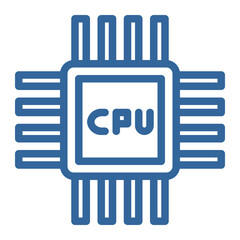cpu color icon