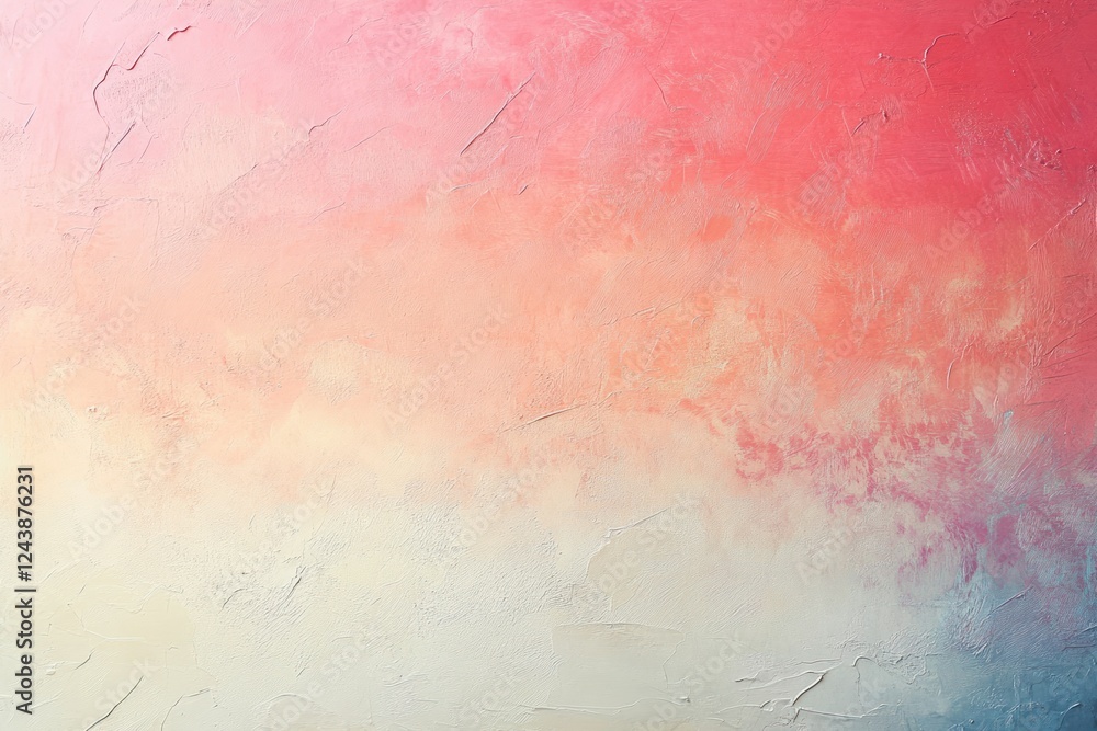 Aufkleber soft gradient background in shades of pink and blue with textured surface for design use