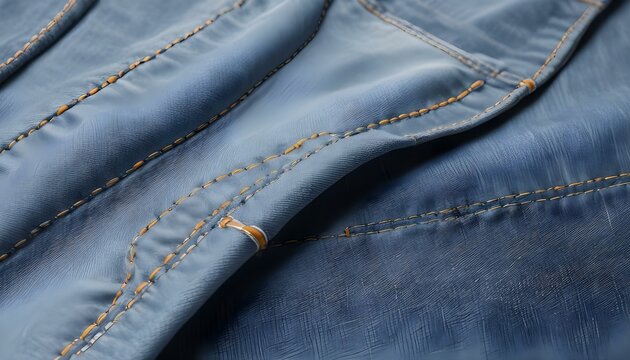 Textura de pantal&oacute;n vaquero en primer plano