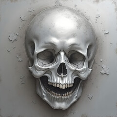 Obraz premium human skull