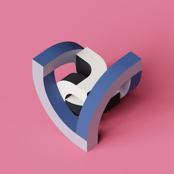 Abstract Cube Artwork