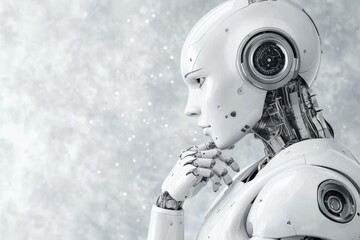 Fototapeta premium A futuristic AI-driven annuity management system analyzing retirement plans