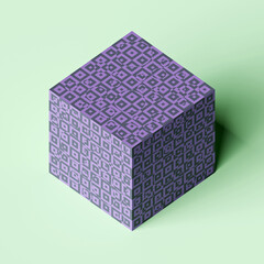 Abstract Cube Artwork