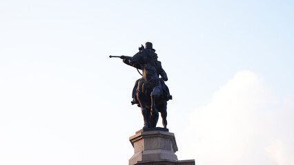 statue of st john the baptist