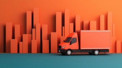 e-commerce logistics delivery sustainability. AI-enhanced logistics tool recommending sustainable delivery options based on order volume and geographic location