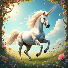 Fototapeta premium horse in the field