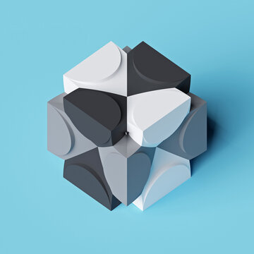 Abstract Cube Artwork