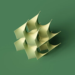 Abstract Cube Artwork