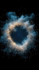 Visually stunning cosmic formation showcasing vibrant colors and swirling gases in the vastness of space