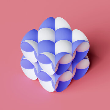 Abstract Cube Artwork