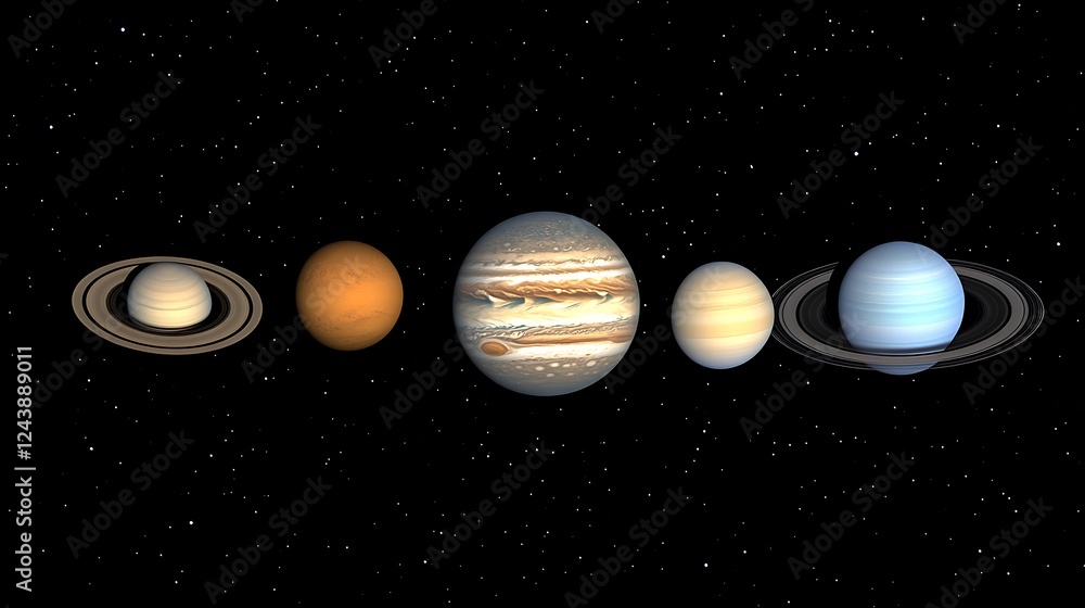 Poster intergalactic planetary alignment