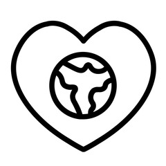 world heart day_1 line icon