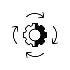 Recovery  icon vector stock illustration