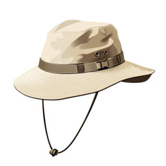 Stylish Outdoor Safari Hat for Sun Protection and Adventure Gear
