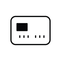 Credit Card vector icon
