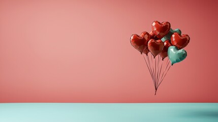 Heart Balloons: A Beautiful and Festive Display for Valentine's Day