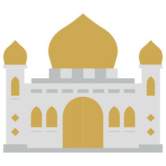 Illustration of a Decorative Mosque