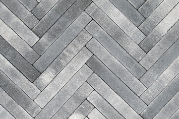 gray paving stone tiles top view