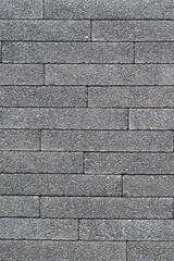 paving stone gray top view close up