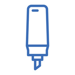 highlighter marker color icon