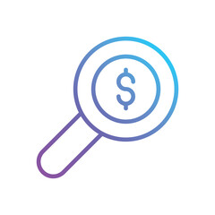 Vision vector icon