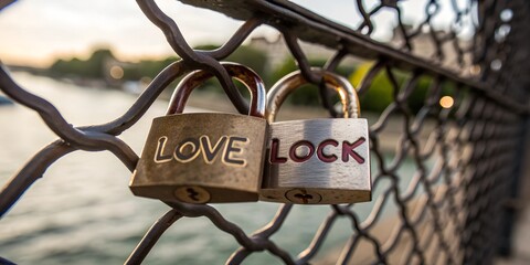 Love Locks on Bridge