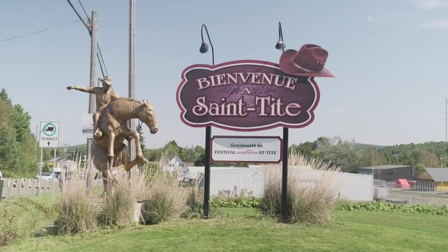 Ambiance au Festival Western de St Tite